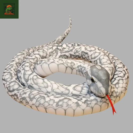 🐍 Peluche Géante Serpent en Coton 
