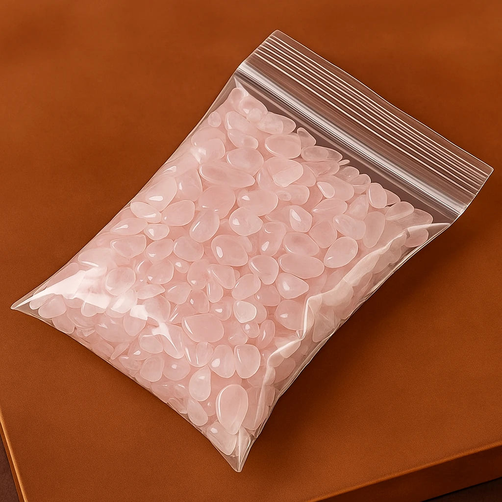 Pierres Décoratives En Verre Recyclé Rouge – 2 Kg – Grandes Pépites 3-5 Cm – Idéales Pour Vases, Terrariums, Aquariums Et Jardins