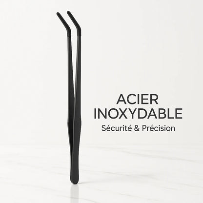 Pinces d’Alimentation pour Terrarium – Acier Inox & Embouts Sécurisés 
