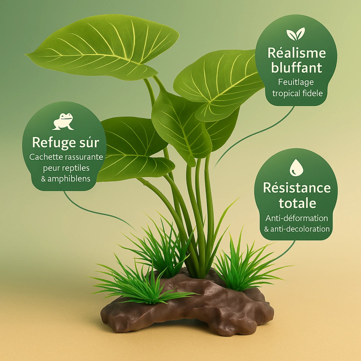 Plante Aquatique pour Terrarium – Paludarium, AquaTerrarium 