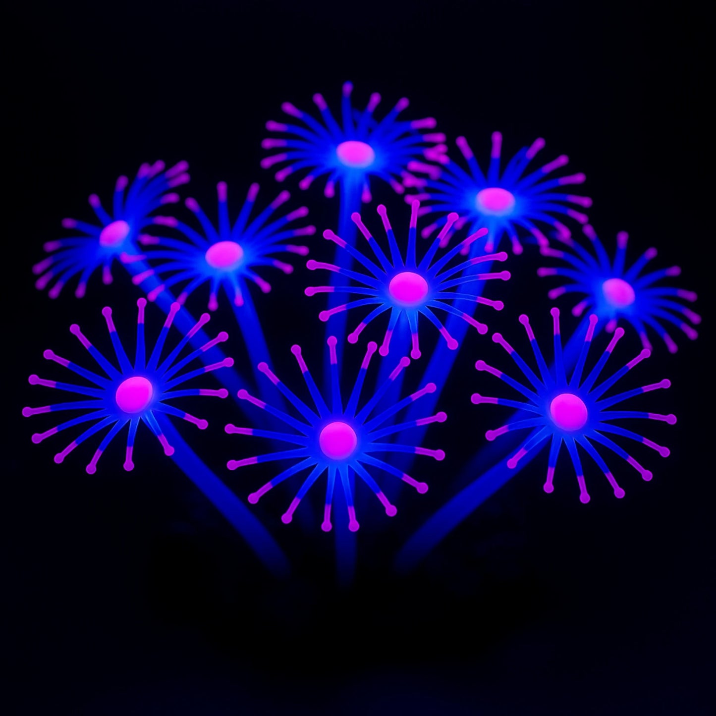 Plante Corail Fluorescente pour Terrarium – Décoration Lumineuse 