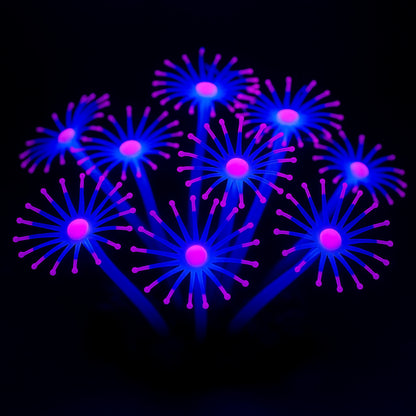 Plante Corail Fluorescente pour Terrarium – Décoration Lumineuse 