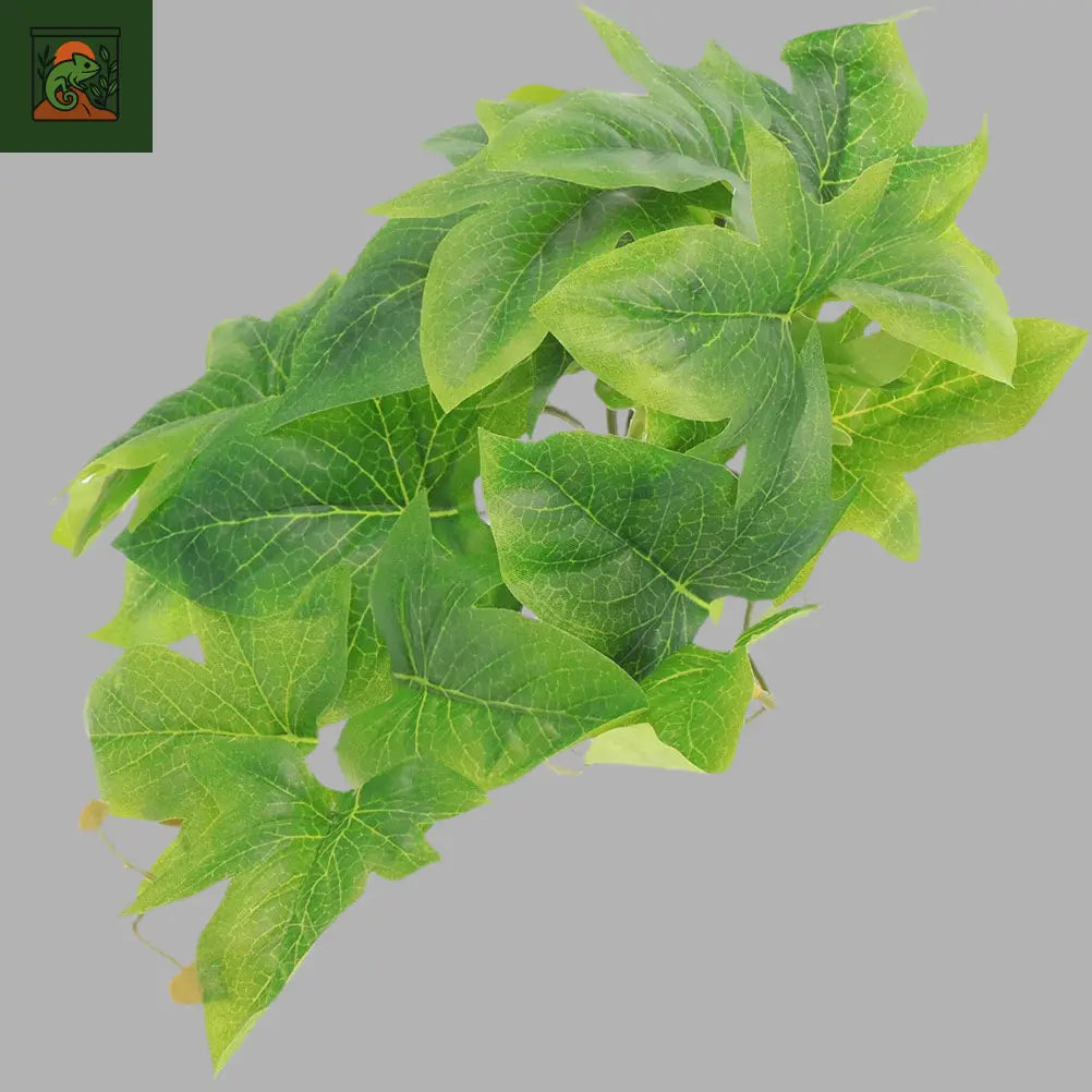Plante Suspendue Artificielle avec Ventouse pour Terrarium – Liane Plastique pour Reptiles et Crustacés - LeTerrarium