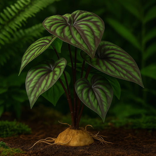 Plante Tropicale pour Terrarium – Feuillage Artificiel Réaliste 