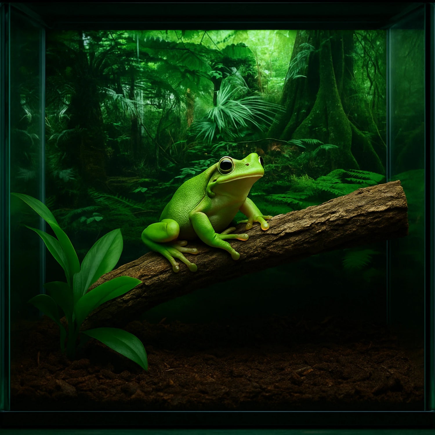 Poster de Fond 3D pour Terrarium 