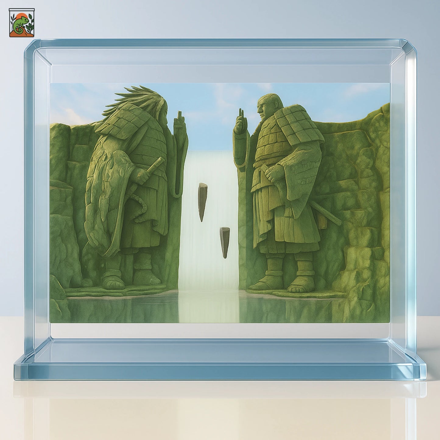 Poster de Fond Terrarium Manga – Design Naruto HD 