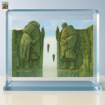 Poster de Fond Terrarium Manga – Design Naruto HD 