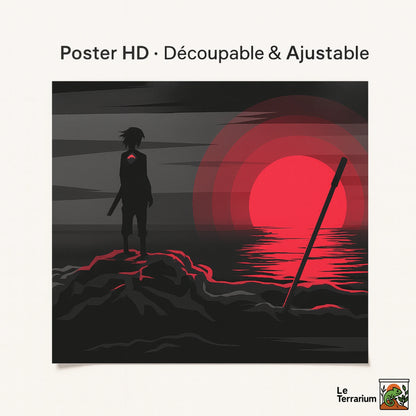 Poster de Fond Terrarium Manga – Design Naruto HD 