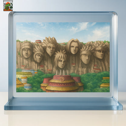 Poster de Fond Terrarium Manga – Design Naruto HD 