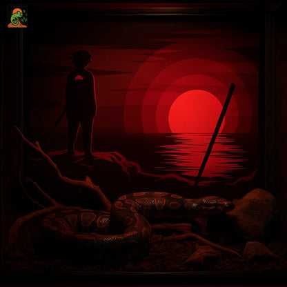 Poster de Fond Terrarium Manga – Design Naruto HD 