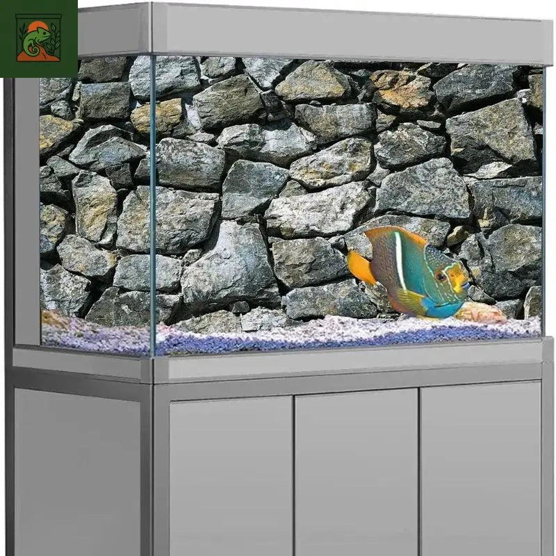 Poster de Fond pour Terrarium 3D Effet Pierre - LeTerrarium