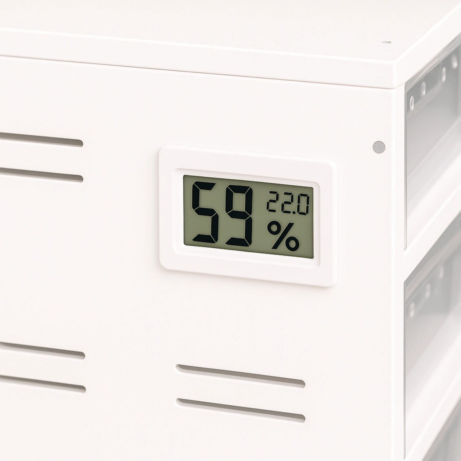 Terrarium Vertical à 4 Tiroirs avec Chauffage et Hygromètre 