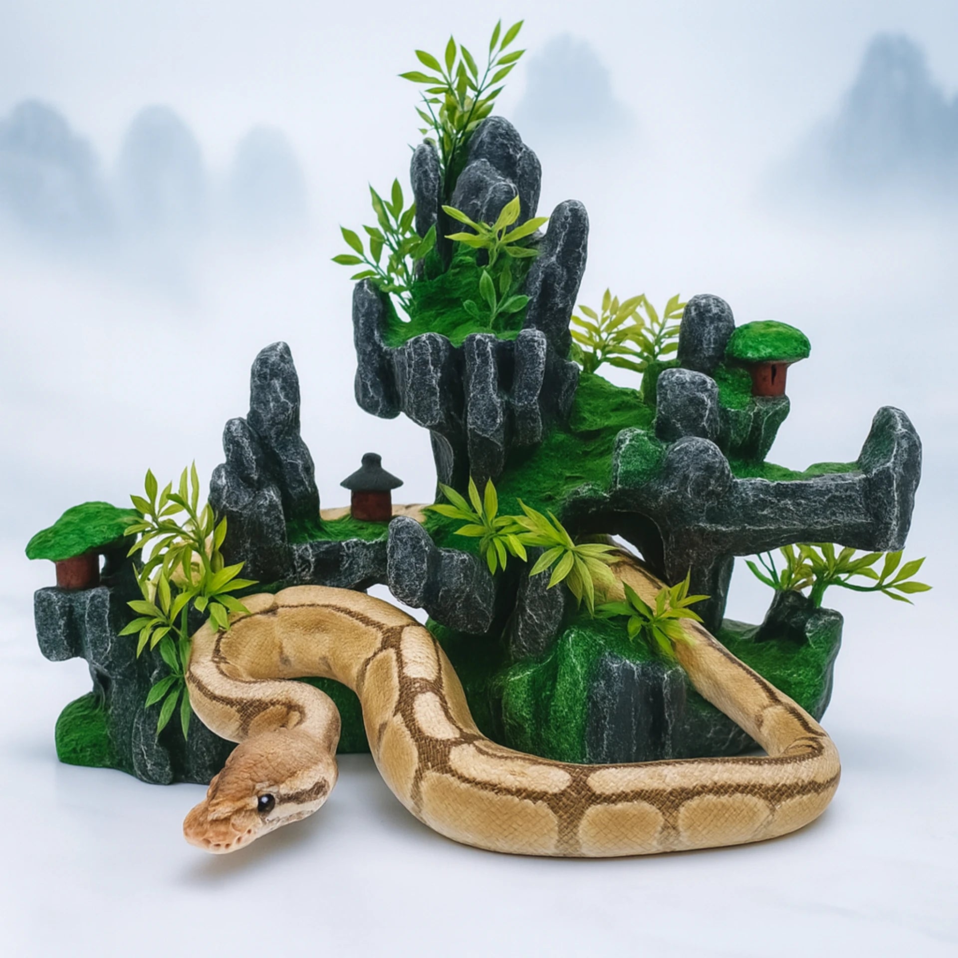 Rocher Suspendu en Résine pour Terrarium 