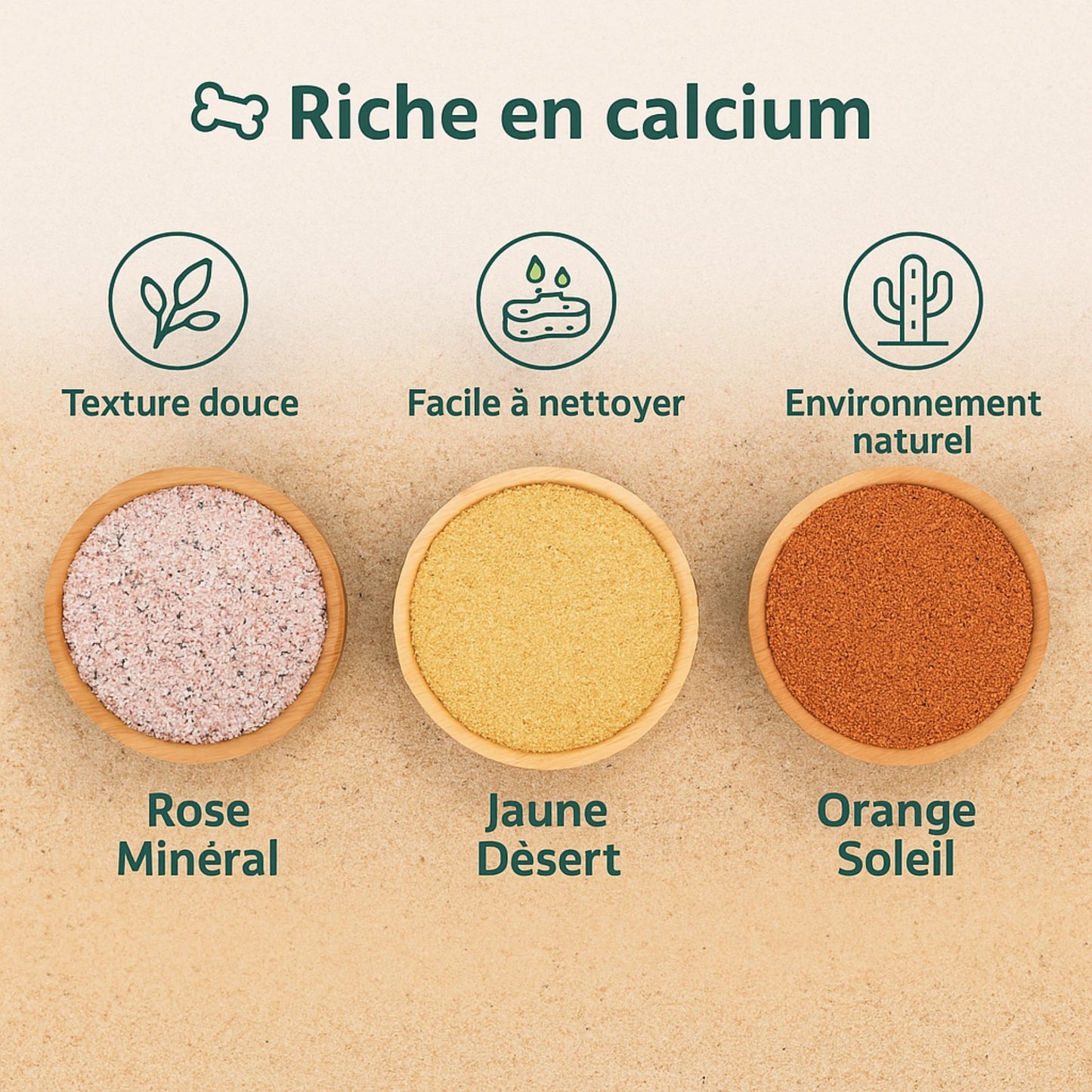 Sable pour Terrarium 