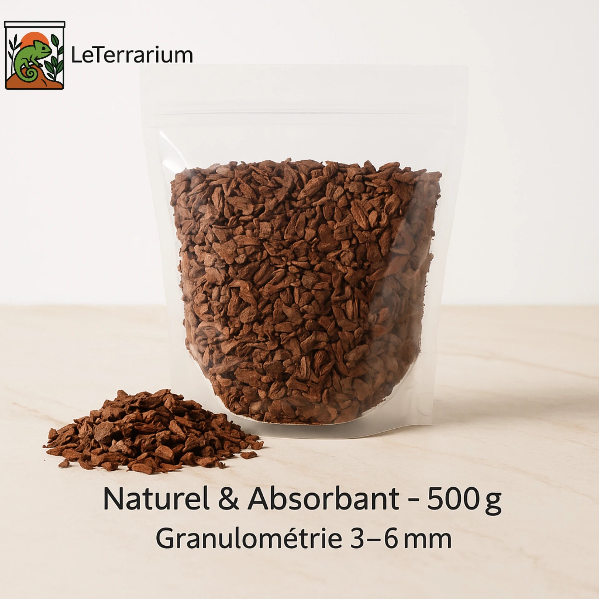 Substrat Naturel en Copeaux de Bois de Pin pour Terrarium 