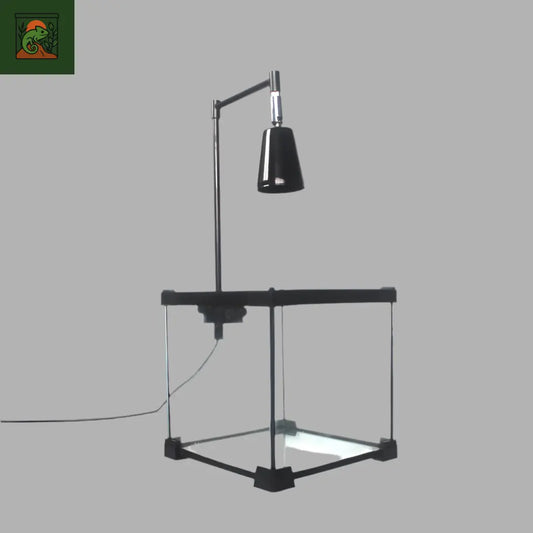 Support de Lampe Chauffante Réglable pour Terrarium 