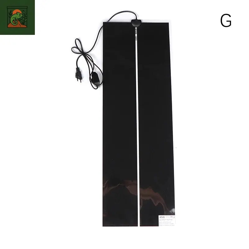 Heart chauffants pour terrarium, reptiles, polymères thermiques, tapis chauffants pour animaux de compagnie grimpants, régulateur de température réglable, UE, États-Unis, 5-45W 