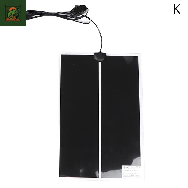 Heart chauffants pour terrarium, reptiles, polymères thermiques, tapis chauffants pour animaux de compagnie grimpants, régulateur de température réglable, UE, États-Unis, 5-45W 