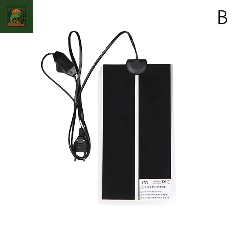 Heart chauffants pour terrarium, reptiles, polymères thermiques, tapis chauffants pour animaux de compagnie grimpants, régulateur de température réglable, UE, États-Unis, 5-45W 