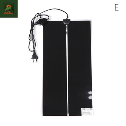 Heart chauffants pour terrarium, reptiles, polymères thermiques, tapis chauffants pour animaux de compagnie grimpants, régulateur de température réglable, UE, États-Unis, 5-45W 