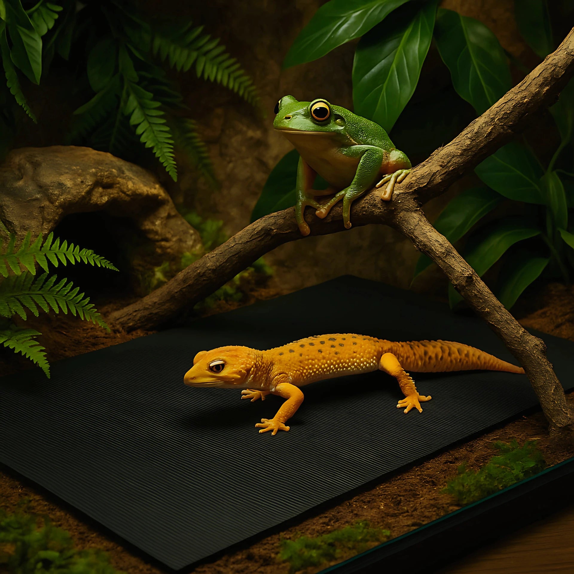 Tapis de Terrarium en EVA – Sol Antidérapant 