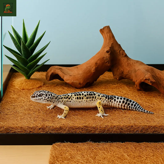 Tapis en Fibres de Coco Naturelles pour Terrarium 