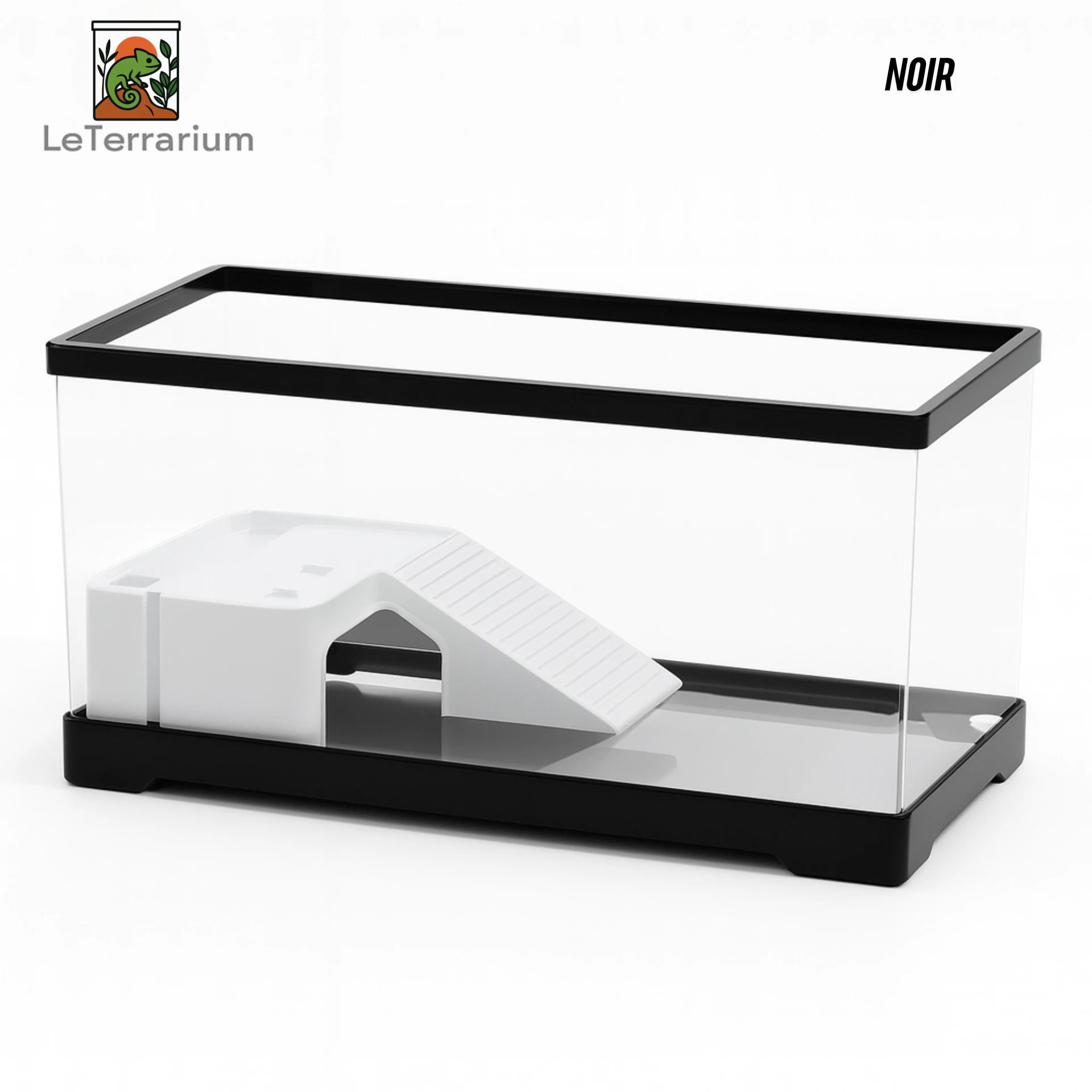 Terrarium Acrylique Tortue – Avec Rampe et Drainage Intégré 