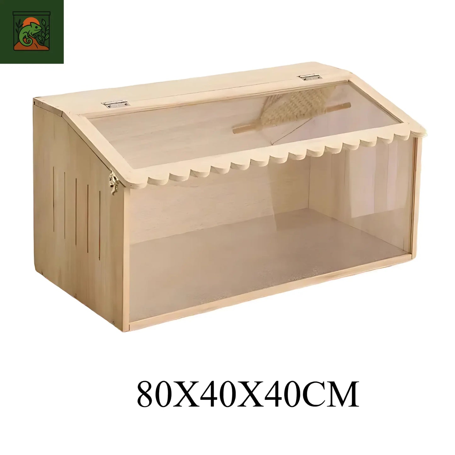 Terrarium Acrylique en Bois – Habitat pour Reptile au Design Moderne 