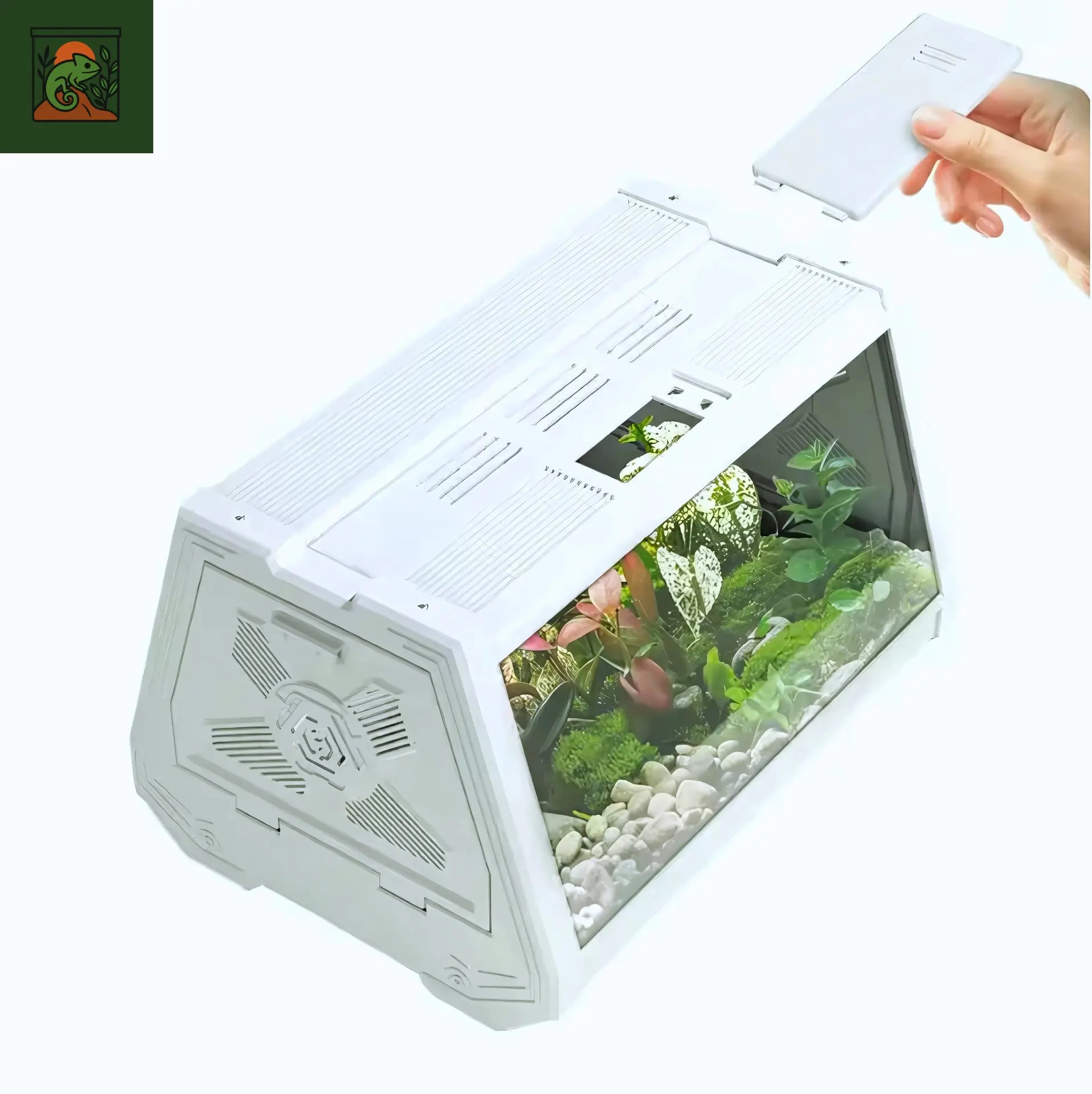 Terrarium Compact – Habitat Portable et Sécurisé 