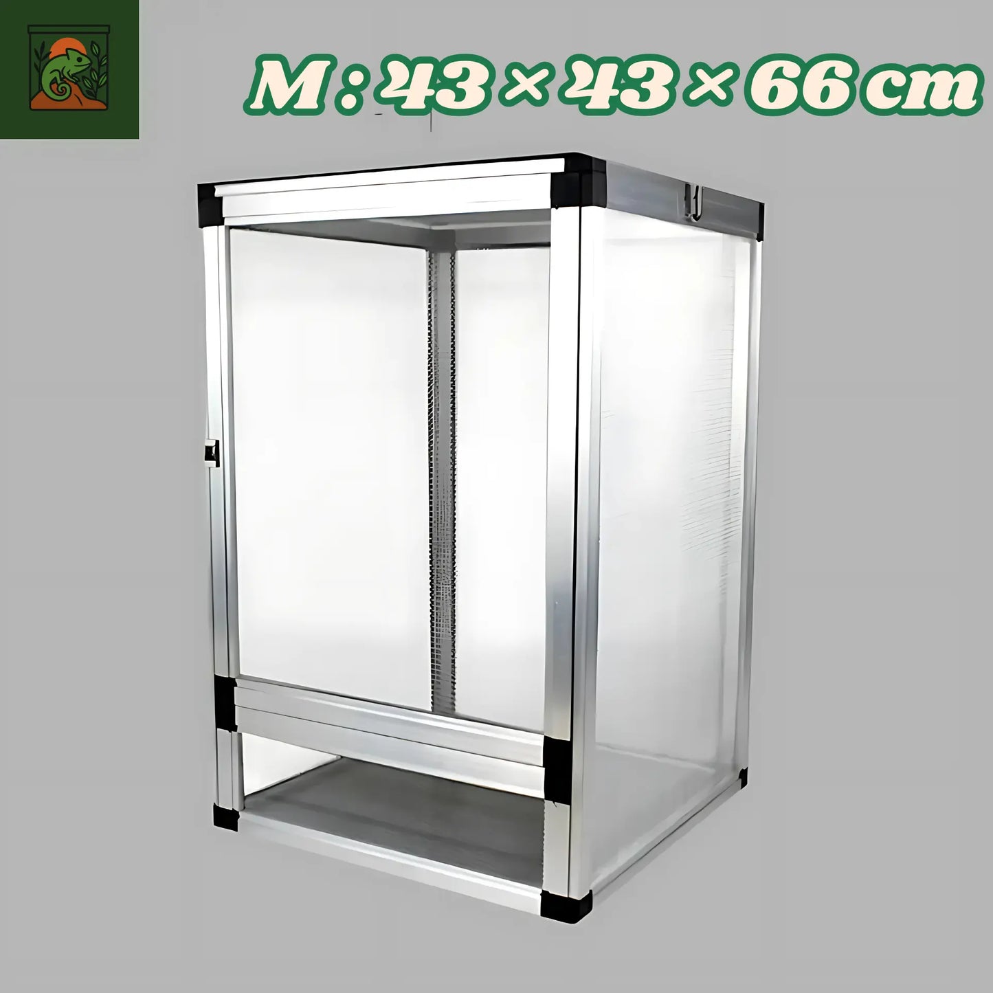 Terrarium Grillagé en Aluminium pour Reptiles 