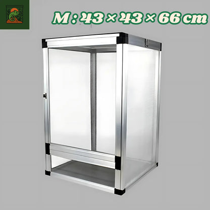 Terrarium Grillagé en Aluminium pour Reptiles 