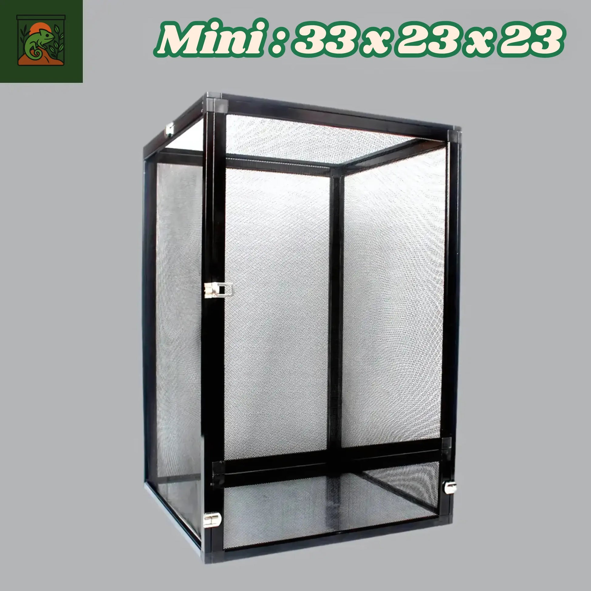 Terrarium Grillagé en Aluminium pour Reptiles 
