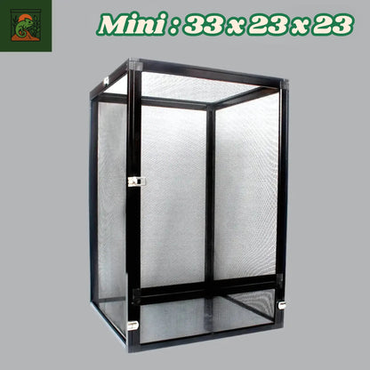 Terrarium Grillagé en Aluminium pour Reptiles 