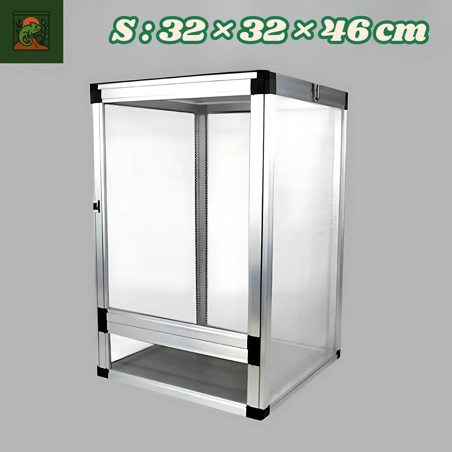 Terrarium Grillagé en Aluminium pour Reptiles 