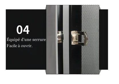 Terrarium Grillagé en Aluminium pour Reptiles 
