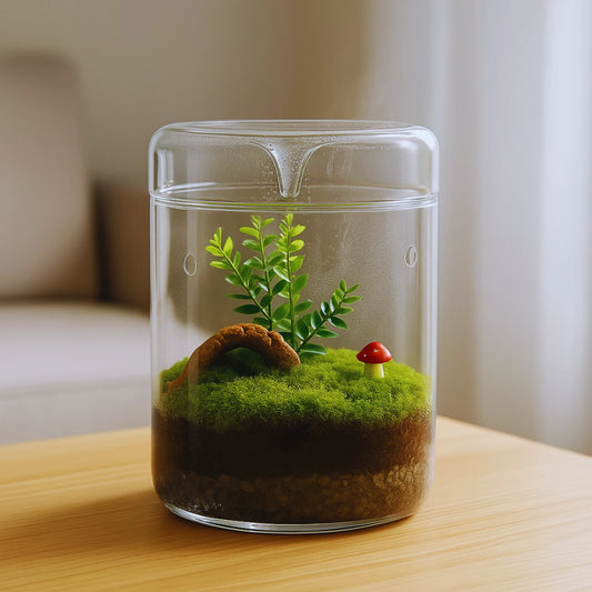 Terrarium Plante Végétal en Verre 