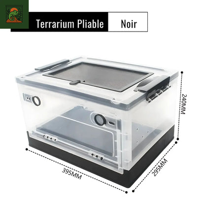 Terrarium Pliable Reptiles – Boîte d'Élevage Transparente 