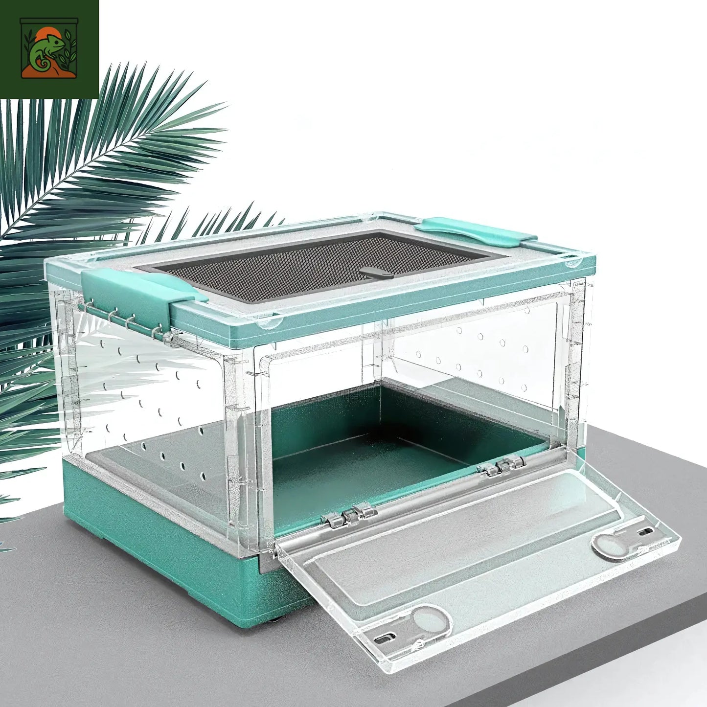 Terrarium Pliable Reptiles – Boîte d'Élevage Transparente 