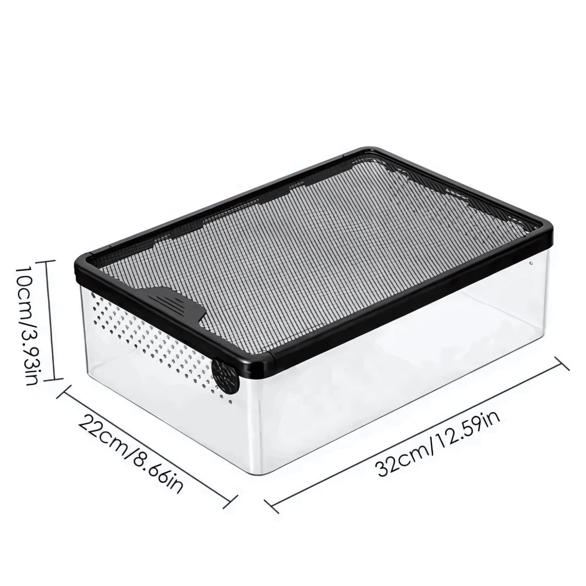 Terrarium Transparent de Nourrissage 