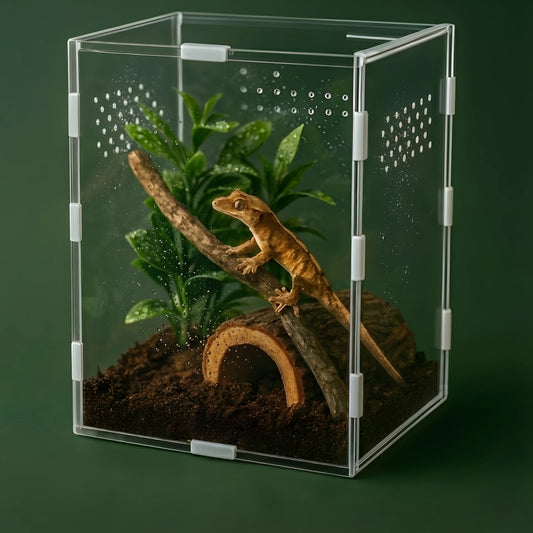 Terrarium Transparent en Acrylique 
