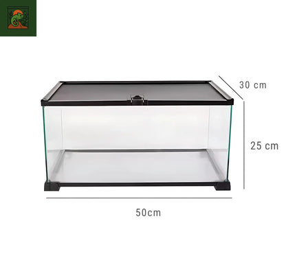 Terrarium avec Couvercle Coulissant (50 × 25 × 30 cm) 