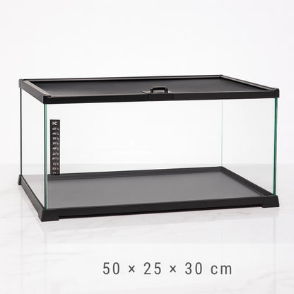 Terrarium avec Couvercle Coulissant (50 × 25 × 30 cm) 