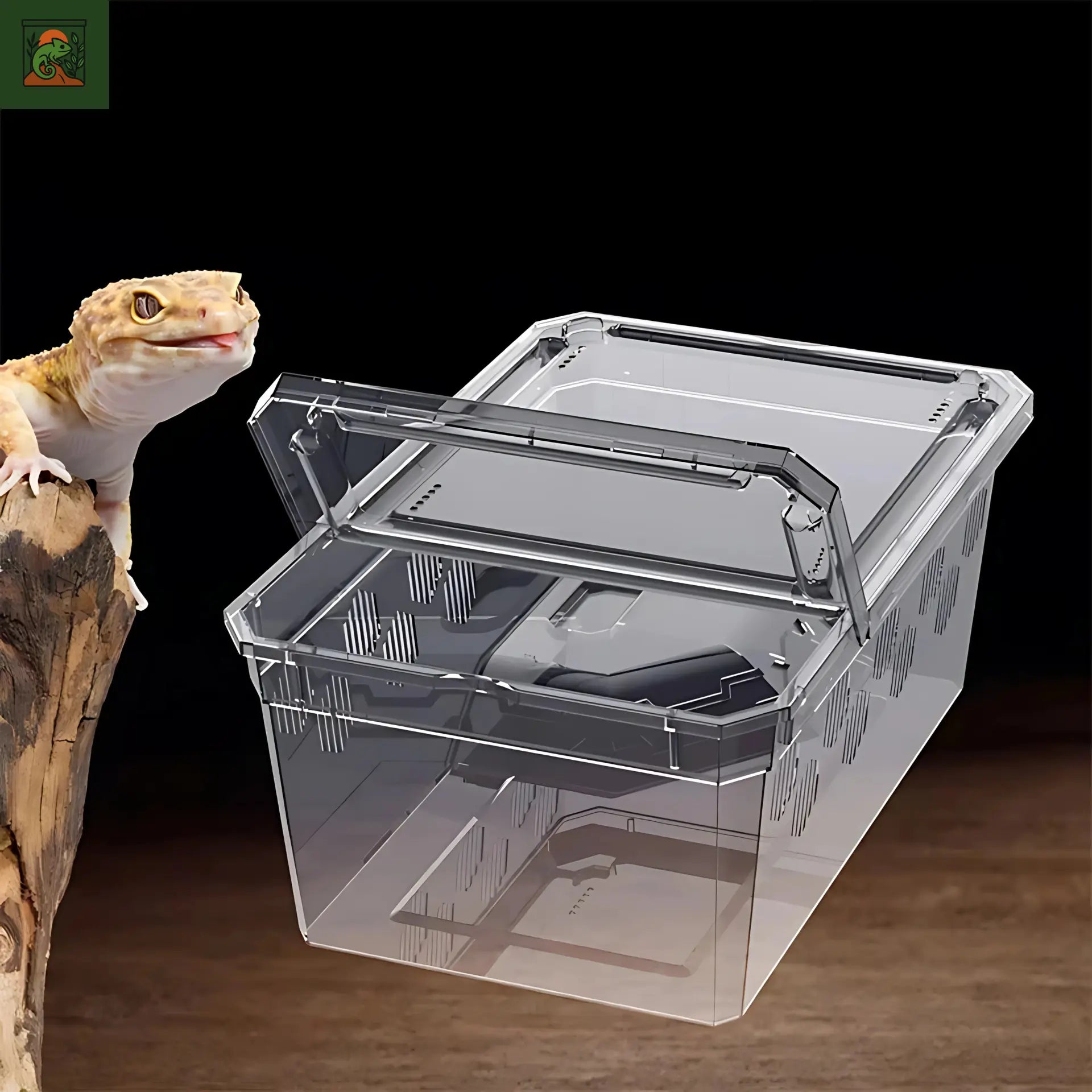 Terrarium de déplacement – Boîte d’élevage empilable et légère 