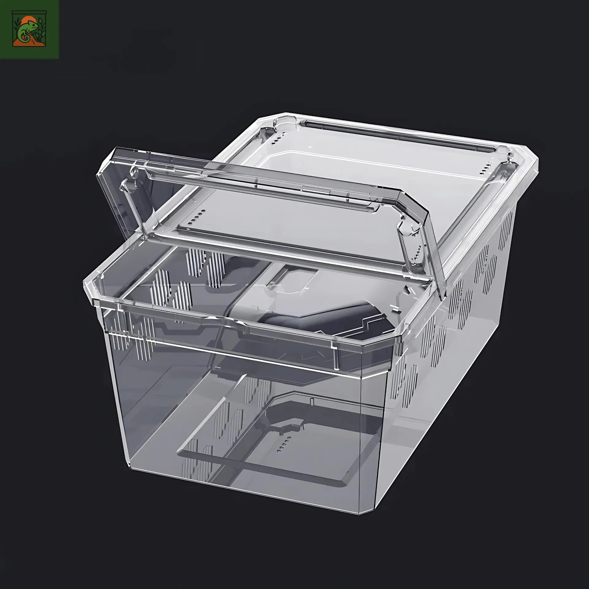 Terrarium de déplacement – Boîte d’élevage empilable et légère 