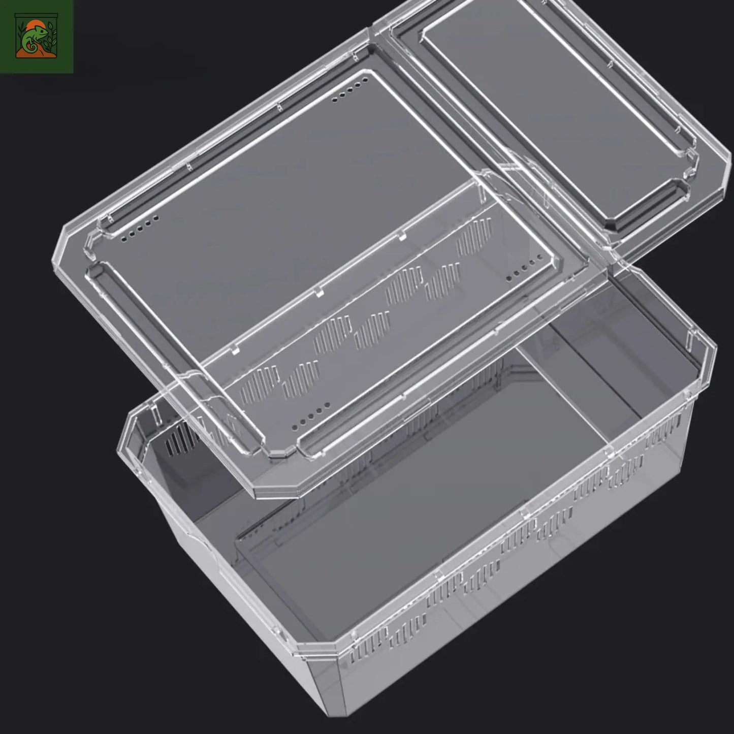 Terrarium de déplacement – Boîte d’élevage empilable et légère 