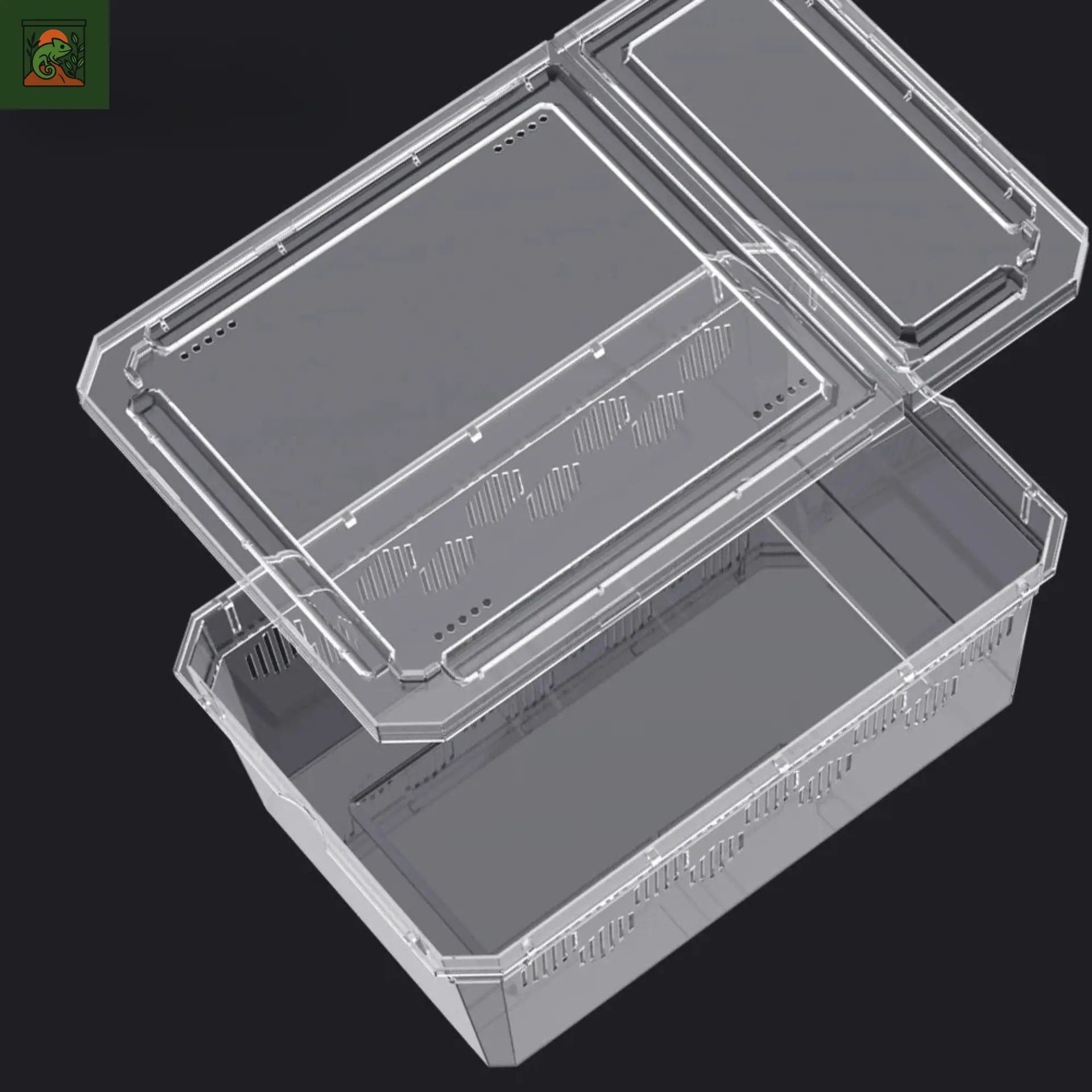 Terrarium de déplacement – Boîte d’élevage empilable et légère 