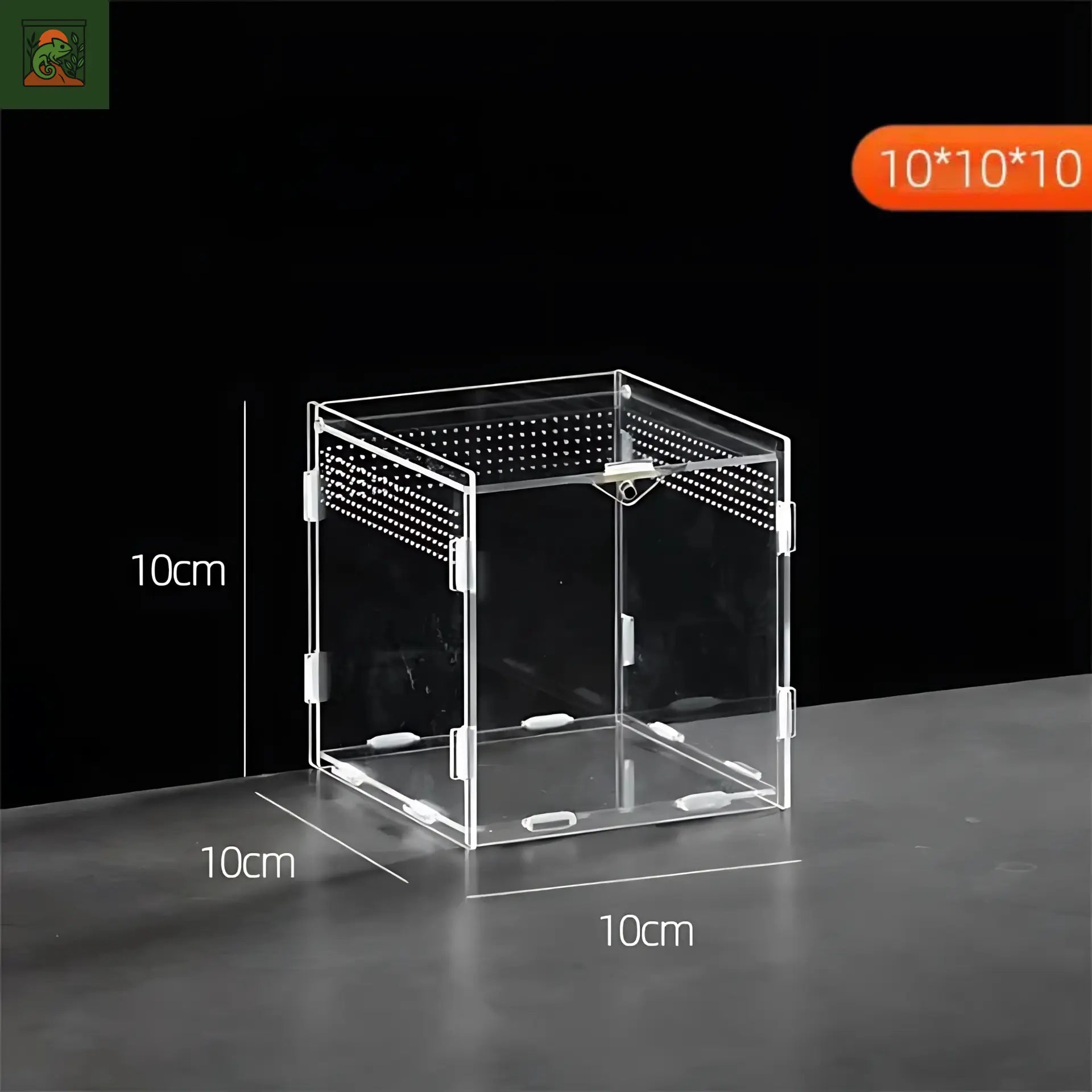Terrarium en Acrylique Transparent – Mini Habitat pour Reptiles 