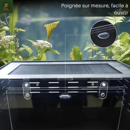 Terrarium en Acrylique et PVC – Enclos Transparent et innovant 