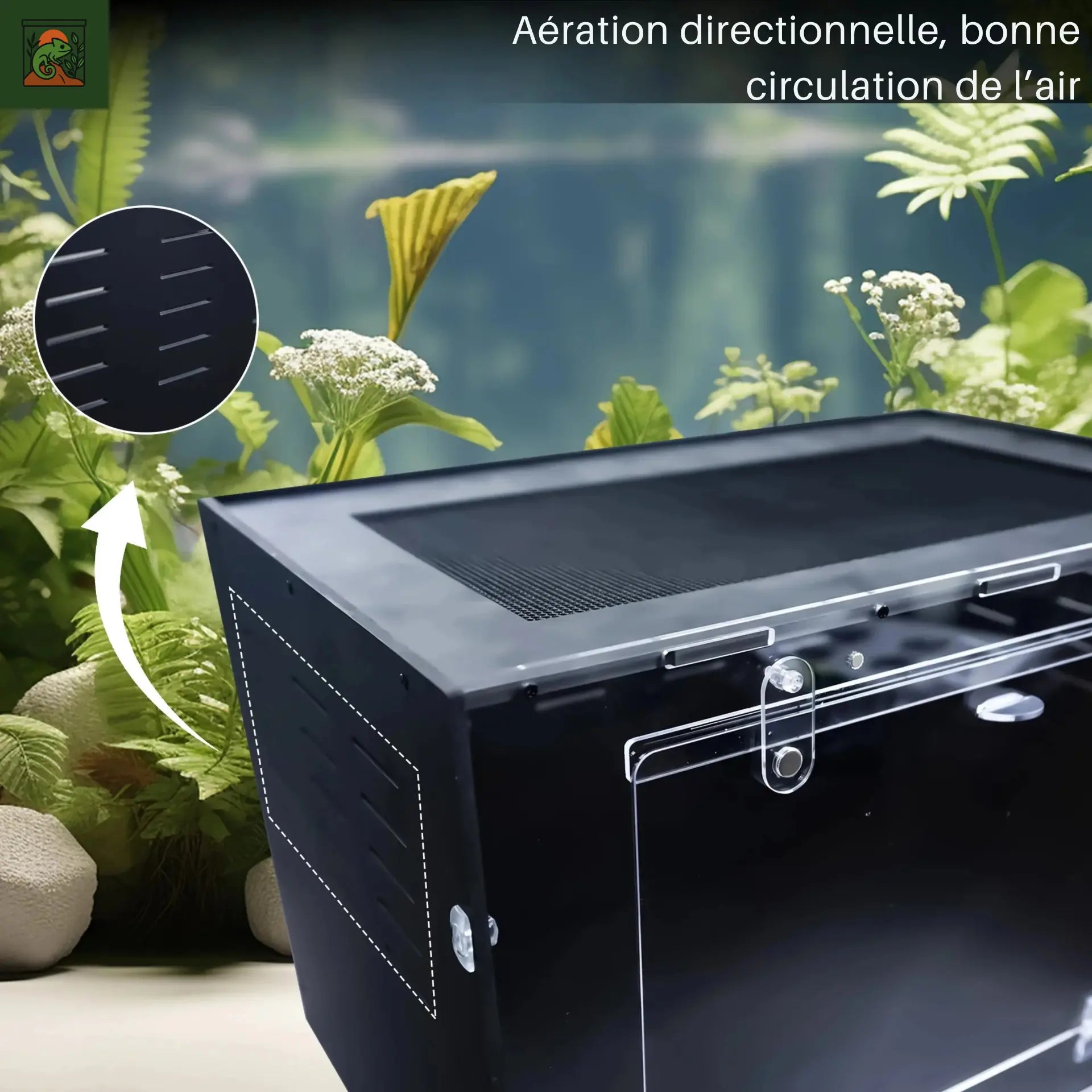 Terrarium en Acrylique et PVC – Enclos Transparent et innovant 