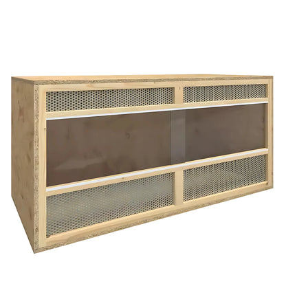 Terrarium en Bois d’Ingénierie 100×47×47 cm 